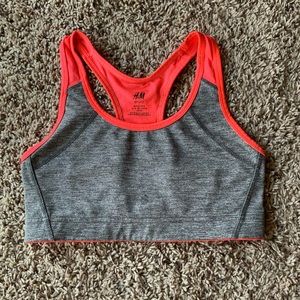 H&M Hot pink sports bra size Small